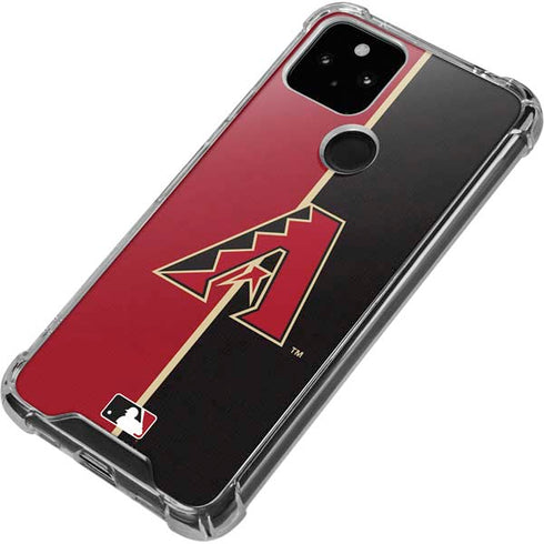 MLB Arizona Diamondbacks Split Google Pixel 5 Clear Case